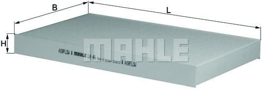 Filter cabin LA46 - image 3