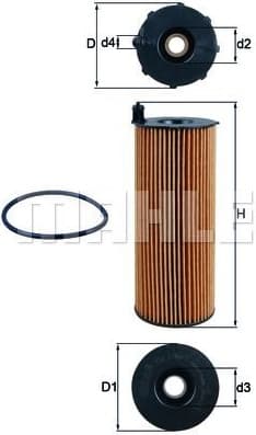 Filter oil OX196/1D1 - image 2