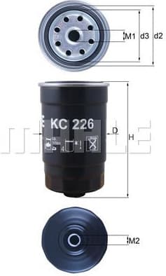 Filter diesel fuel KC226 - image 3