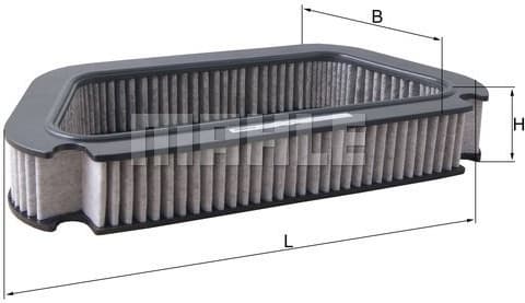 Filter cabin LAK176 - image 3