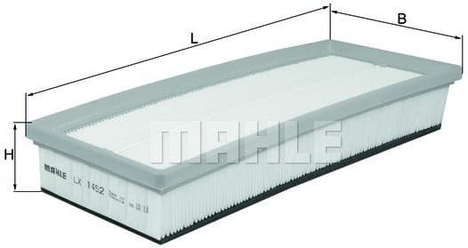 Filter air LX1452 - image 3