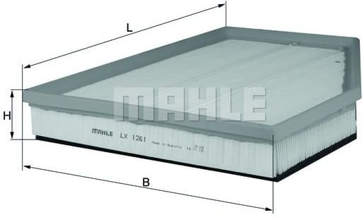 Filter air LX1261 - image 3