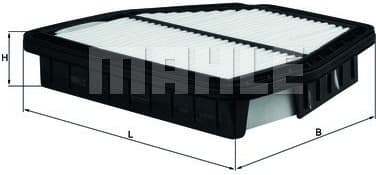 Filter air LX2965 - image 2