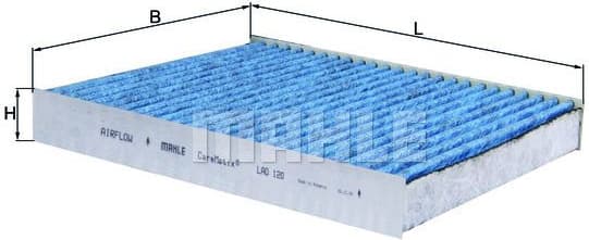 Filter cabin LAO120 - image 3