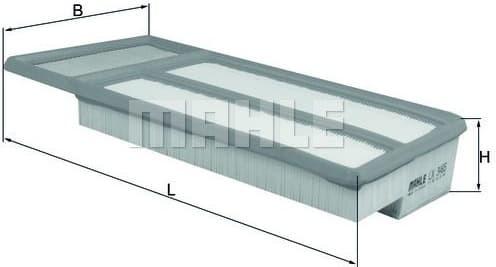 Filter air LX3465 - image 2