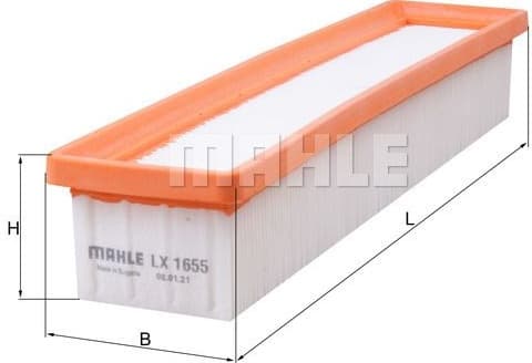 Filter air LX1655 - image 2