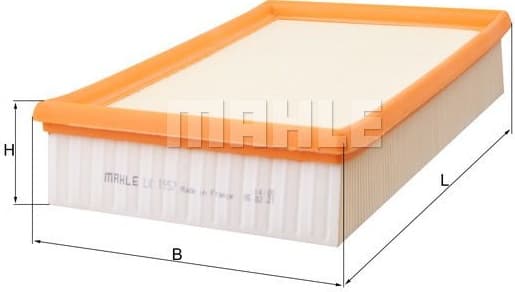 Filter air LX1957 - image 2