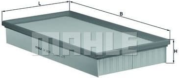 Filter air LX2024 - image 2