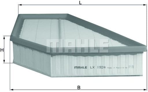 Filter air LX1924 - image 3
