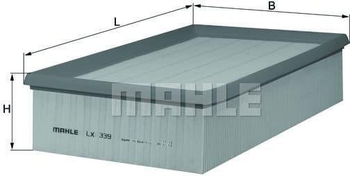 Filter air LX339 - image 3