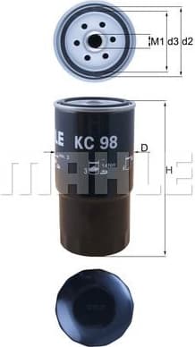 Filter diesel fuel KC98 - image 3