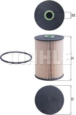 Filter diesel fuel KX228D - image 8