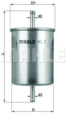 Filter petrol KL2 - image 3