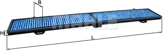 Filter cabin LAO248 - image 3