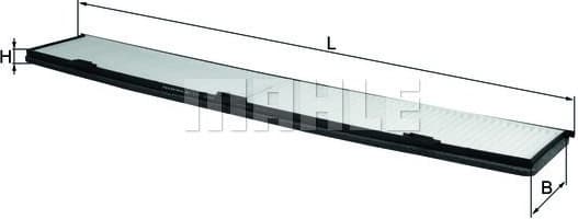 Filter, cabin air LA248 - image 9