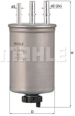 Filter diesel fuel KL446 - image 3