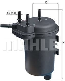 Filter diesel fuel KL432 - image 3
