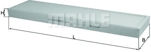 Filter, cabin air LA25 - image 3