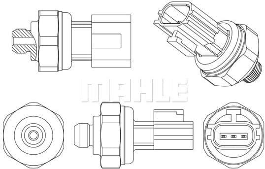 Pressure Switch, air conditioning BEHR *** PREMIUM LINE *** ASE 11 000P - image 4