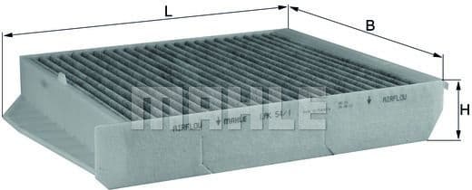 Filter, cabin air LAK54/1 - image 2