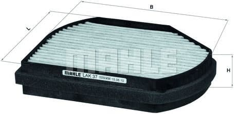 Filter cabin LAK37 - image 3