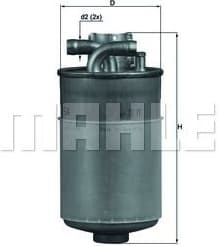 Filter diesel fuel KL154 - image 3