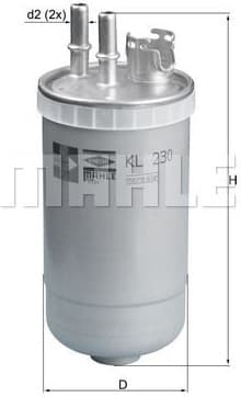 Filter diesel fuel KL230 - image 3