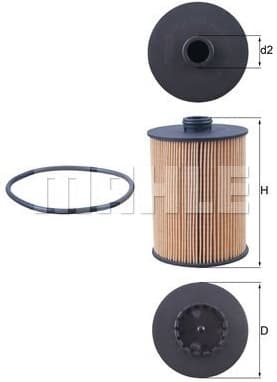 Filter oil OX983D - image 8