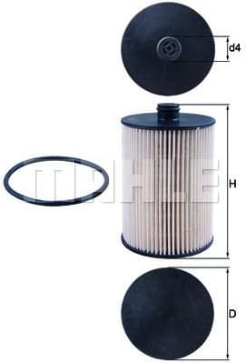 Filter diesel fuel KX226D - image 2