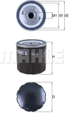 Oil Filter OC5 - image 2