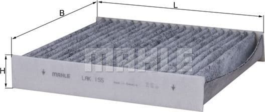 Filter, cabin air LAK155 - image 2