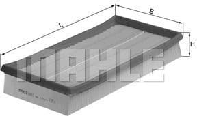 Air Filter LX692 - image 2