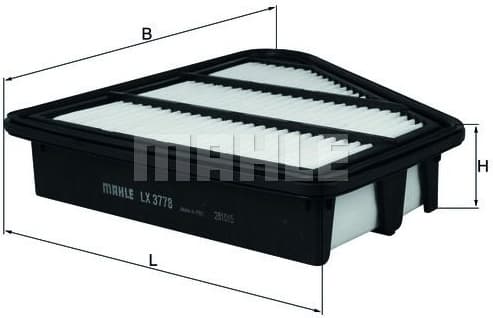 Filter air LX3778 - image 2