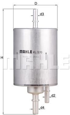 Fuel Filter KL570 - image 6