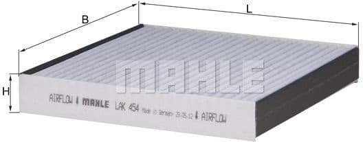 Filter cabin LAK454 - image 3