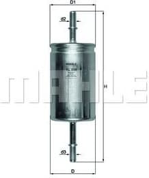 Fuel Filter KL559 - image 6