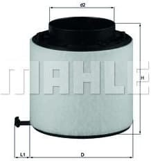 Filter air LX2092D - image 3