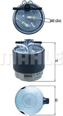 Filter diesel fuel KL440/41 - image 2