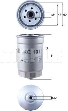 Filter diesel fuel KC101 - image 2