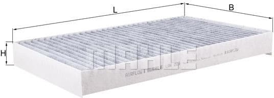 Filter, cabin air LAK229 - image 2