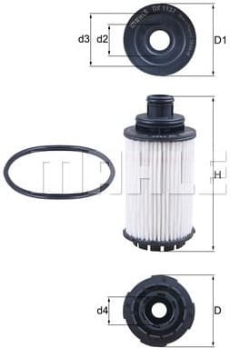 Filter oil OX1137D - image 2