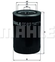 Filter oil OC613 - image 3