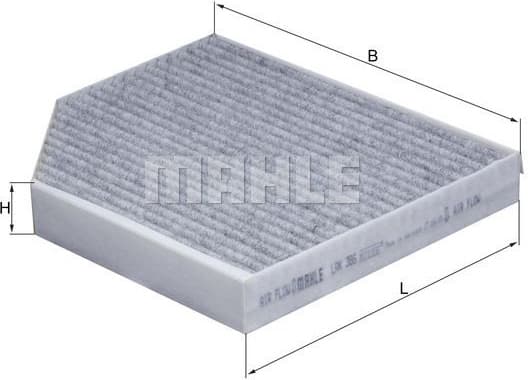 Filter cabin LAK386 - image 3