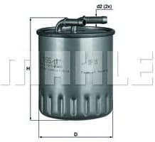 Filter diesel fuel KL155/1 - image 2