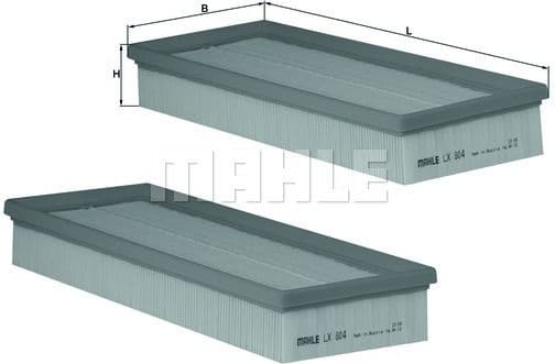 Filter air LX804/S - image 2