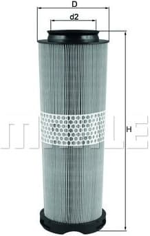 Filter air LX1020 - image 2