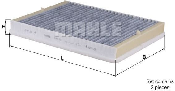 Filter cabin LAK73/S - image 2