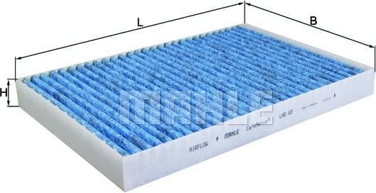 Filter, cabin air CareMetix® LAO93 - image 2