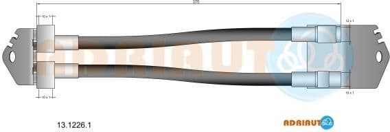 Brake Hose 13.1226.1