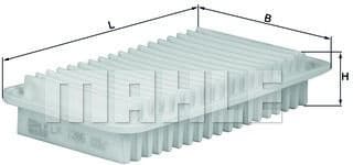 Filter air LX1286 - image 3